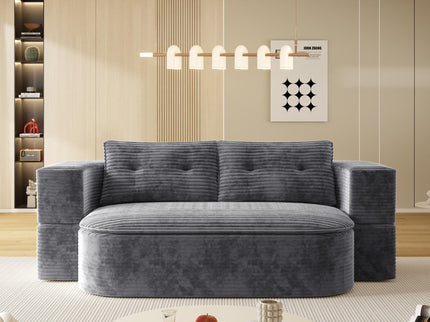 Convertible Floor Sofa Bed With Multi Functional Blanket