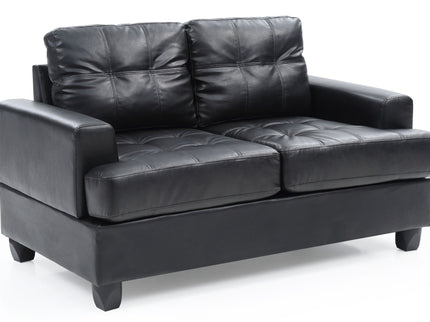 Stylish Transitional Loveseat For Two