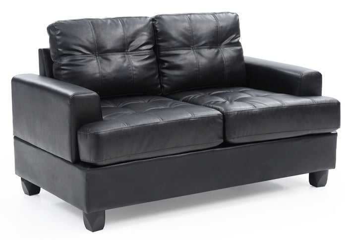Stylish Transitional Loveseat For Two