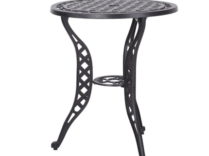 Bono Metal Bistro Set - Black