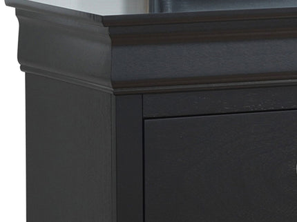 Traditional Elegant Dresser - Black