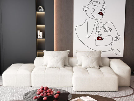 Modern Oversized Diy Combination Modular Sectional Sofa With Pillows