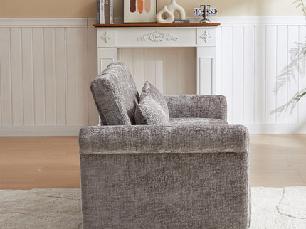 Loveseat Sofa Bed, Pull - Out Couch Sleeper & 2 Pillows