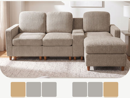 L - Sectional Sofa With Reversible Chaise