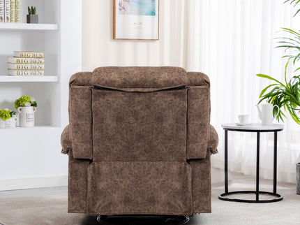 Swivel And Rocking Recliner Chair With Massage And Heating