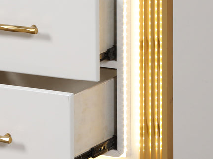 Obsession - 2 Drawer Nightstand - White