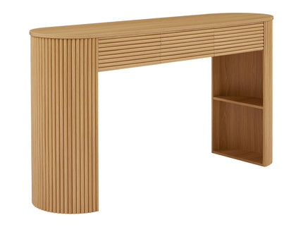 Retro Console Table With Storage, 3 Drawers