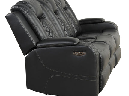 Benz - Power Recliner Set With LED Lighting And USB Charging