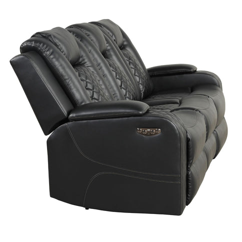 Benz - Power Recliner Set With LED Lighting And USB Charging