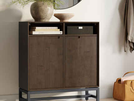 Banting - Entryway Storage Cabinet - Walnut Brown