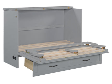 Murphy Bed With Large Drawers