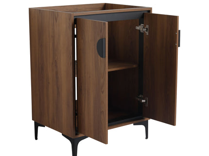 Modern Bathroom Vanity Storage Cabinet With Soft Closing Doors And Engineered Wood Construction