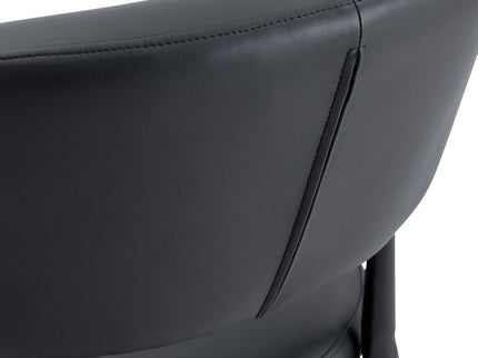 Minimalist Ergonomic Dining Chair With Curved Backres (Set of 4)