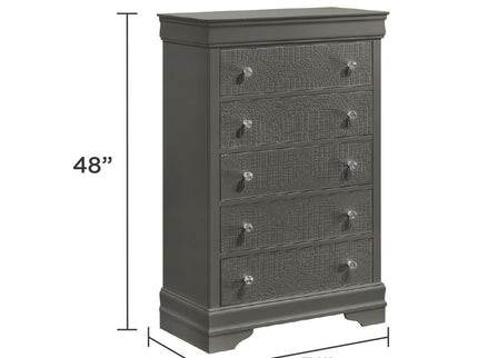 Blaze - Modern Bedroom Set With LED Headboard