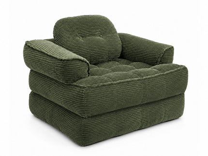 Convertible 2 In 1 Armrest Sofa For Bedroom