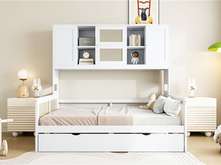 Daybed And All In One Cabinet And Shelf