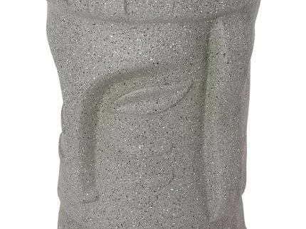 Classic Flower Planter With Magnesium Oxide Material - Stone Gray