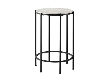 Contemporary Round Accent Table For Living Room