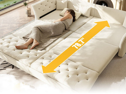 Oversize Pull Out Sofa Bed For Living Room