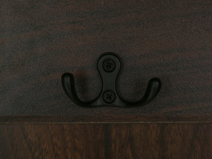 Hall Tree With 3 Hooks, Coat Hanger, Entryway Bench, Storage Bench, 3 In 1 Design
