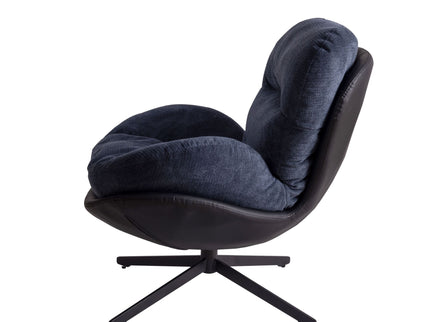 360° Swivel Office Chair, No Wheels