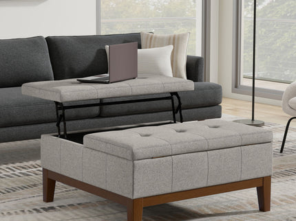 Dover - Multifunctional Lift Top Coffee Table Storage Ottoman