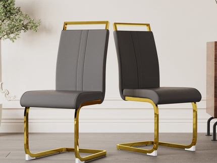 Side Dining Room Chair, Padded Seat High Back