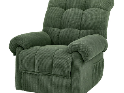 Manual Recliner, Padded Footrest