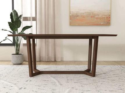 Marina - Dining Table And 4 Side Chairs - Oak / Black