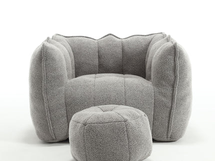 Soft Bean Bag Chair With High Resilient Foam