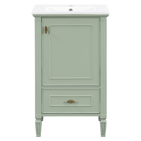 Retro Bathroom Vanity With Sink