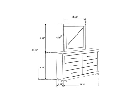Elsa - Mirror With Sleek Frame