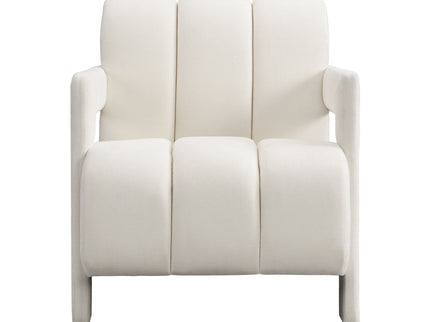Modern Minimalist Leisure Armchair With L Shaped Armrests