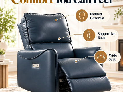 Electric Recliner Chair With Rocker And Swivel