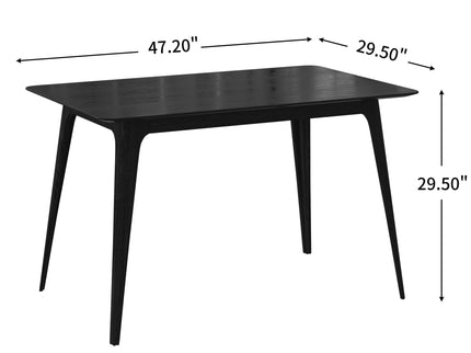 5 Piece Dining Set With Table And 4 Upholstered Chairs
