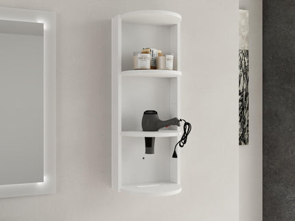 Bathroom Wall Mounted Storage Rack With Float Mounting Design