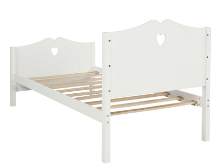 Platform Bed With Slat Support And Headboard And Footboard