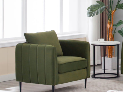 Accent Chair With Pillow For Living Room