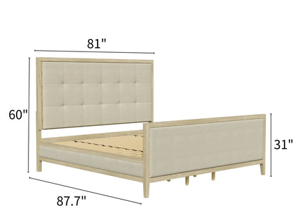 Adeline - Bed With LED Light (High Footboard)