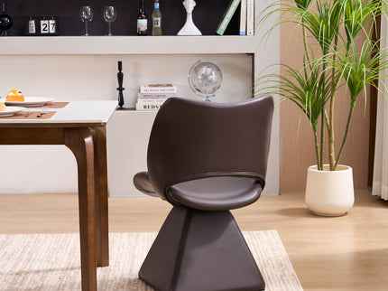 Modern Swivel Dining Chair With High Back