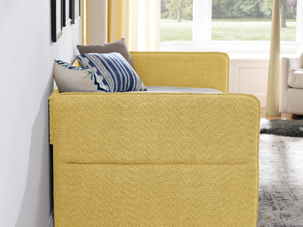 Upholstered Daybed With Pop Up Trundle