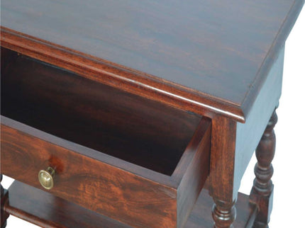 Turned Legs Side Table