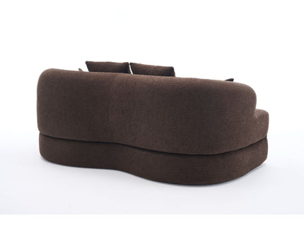 Foldable Sofa Bed, Boneless Couch Convertible Sleeper With 4 Pillows