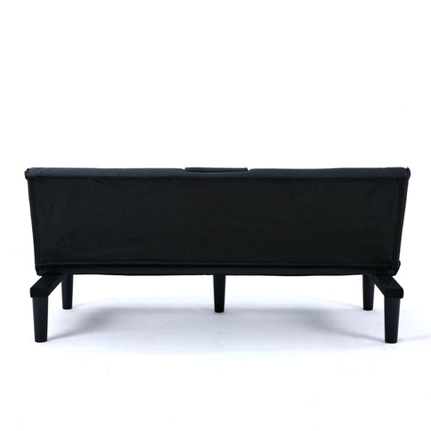 Sofa Bed With Foldable Design And Cup Holder