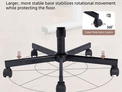 Criss Cross Armrest Office Chair With Wheels
