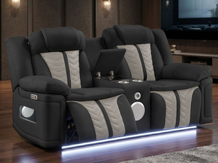 Cruiser - Power Reclining Set With LED Lighting