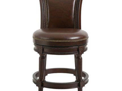 Swivel Barstool With High-Back