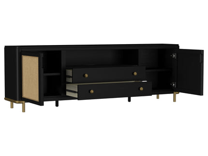 Benson - 2 Door TV Stand With Dual Drawers