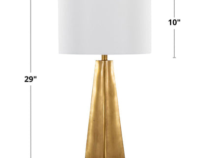 Pompeii - Contemporary Table Lamp - Gold / White