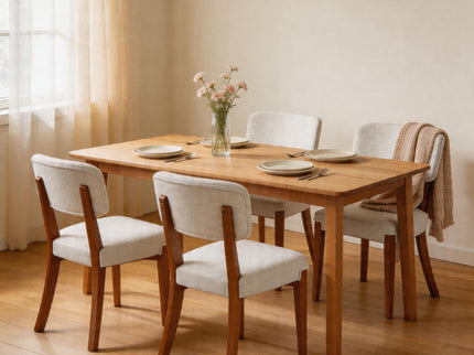 Contemporary Armless Dining Chairs (Set of 2)